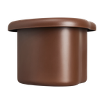 organic bee hotel 25cm chestnut brown